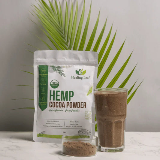 Hemp protein powder