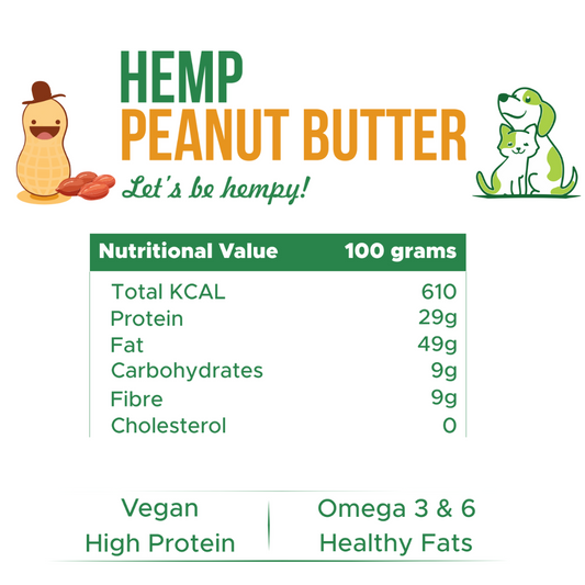 Hemp oil pets 30ml and Peanut Butter for dogs