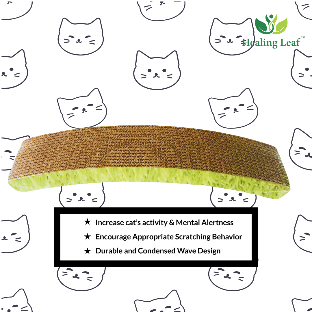 Cat scratching slant shaped