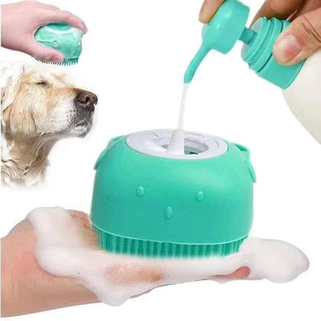 Combo of three (Hand Glove, Wooden brush & Shampoo Brush )