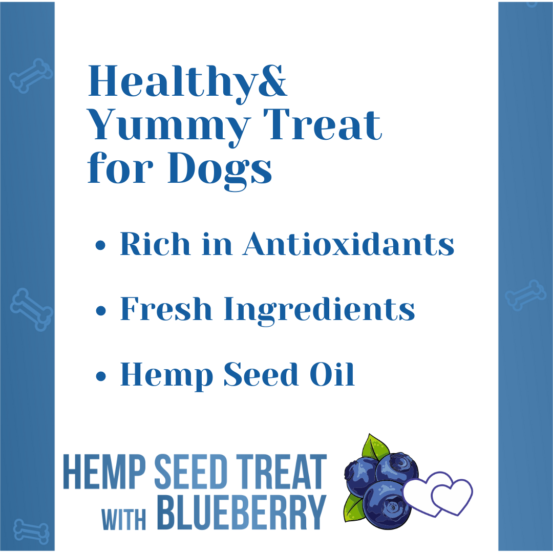 Hemp Blueberry Treat (100g) - Pet