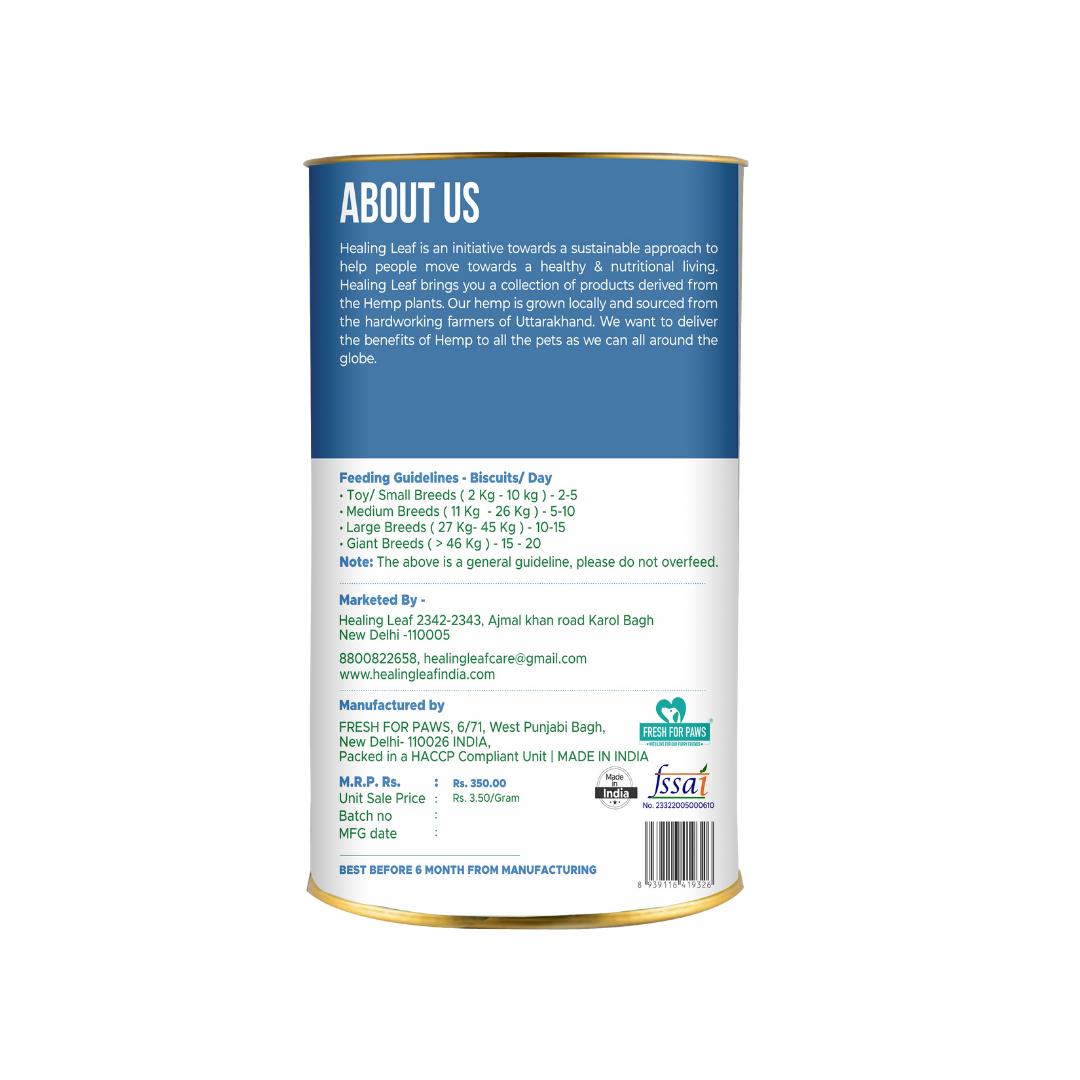 Hemp Blueberry Treat (100g) - Pet