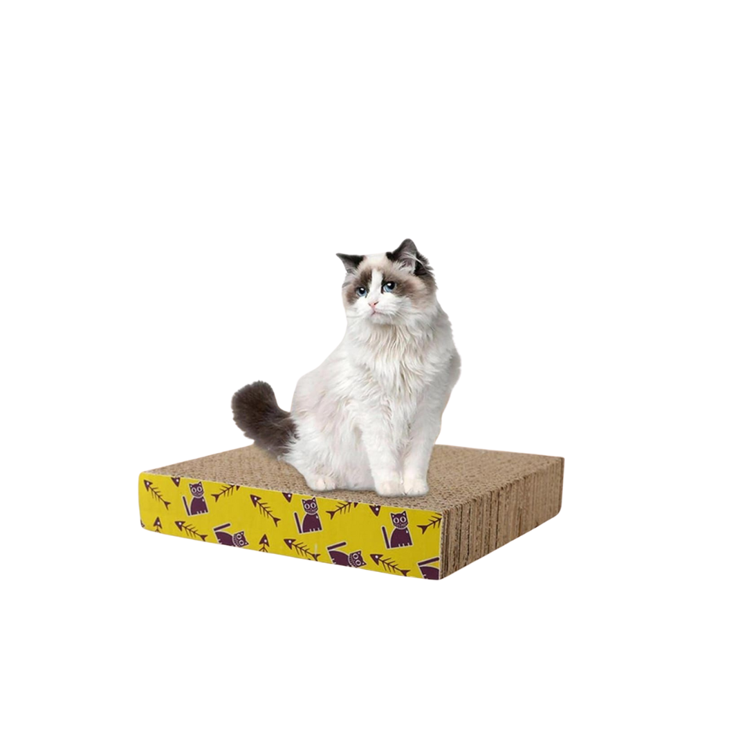 Square shape cat mat