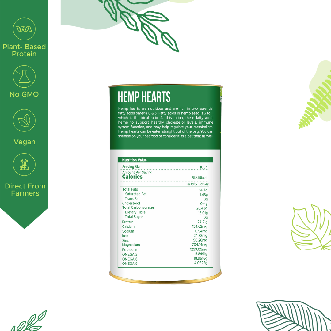 Hemp Hearts (100g) - Pets
