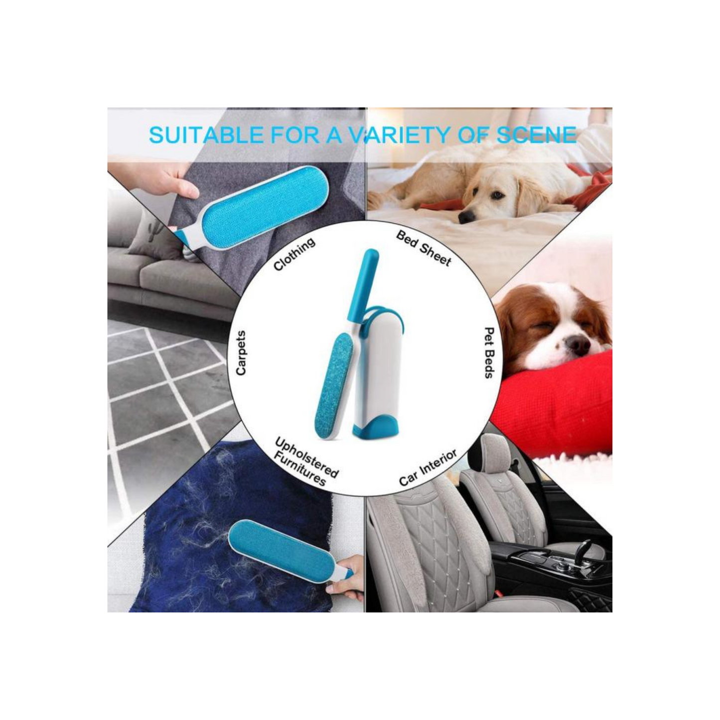 Lint hair Remover brush
