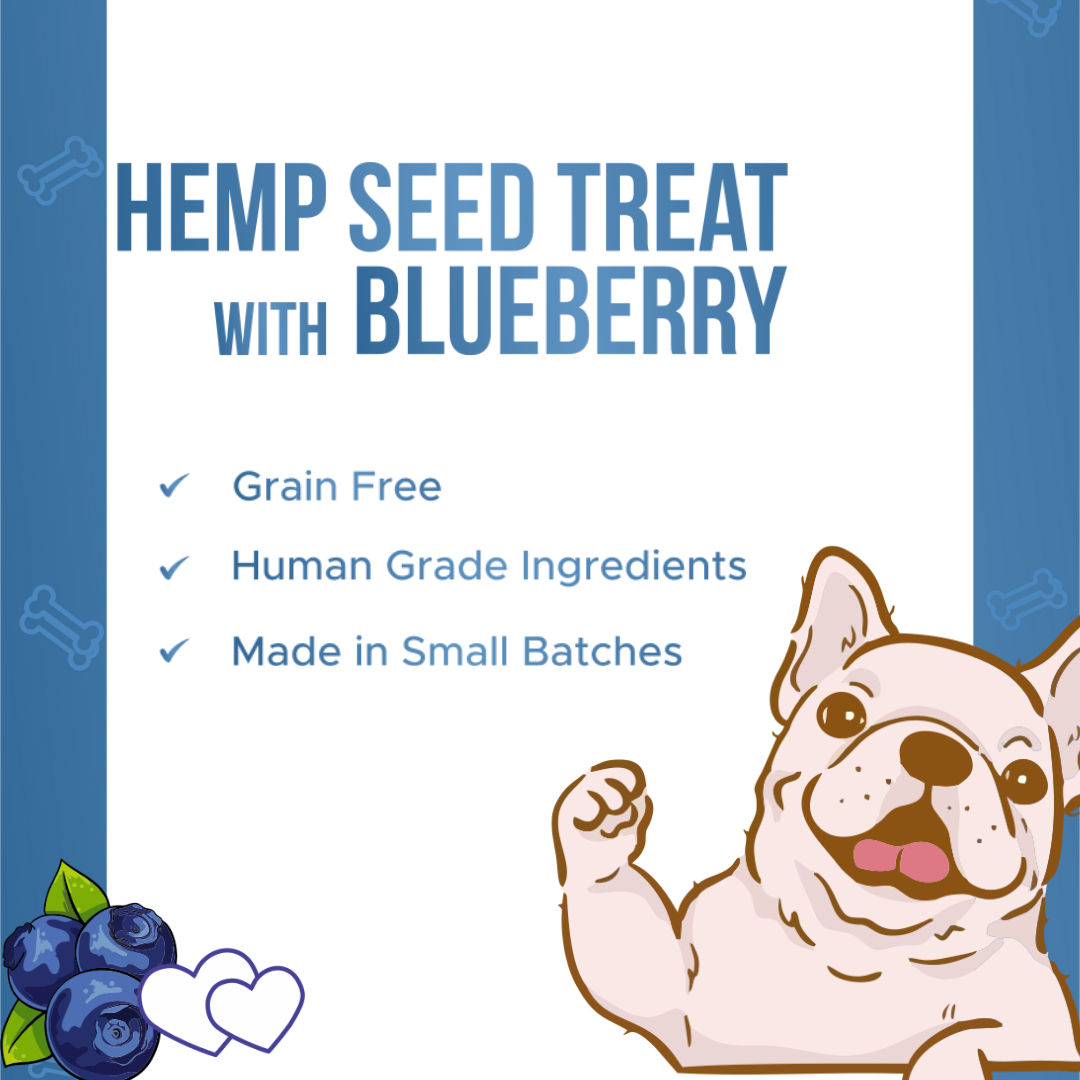 Hemp Blueberry Treat (100g) - Pet