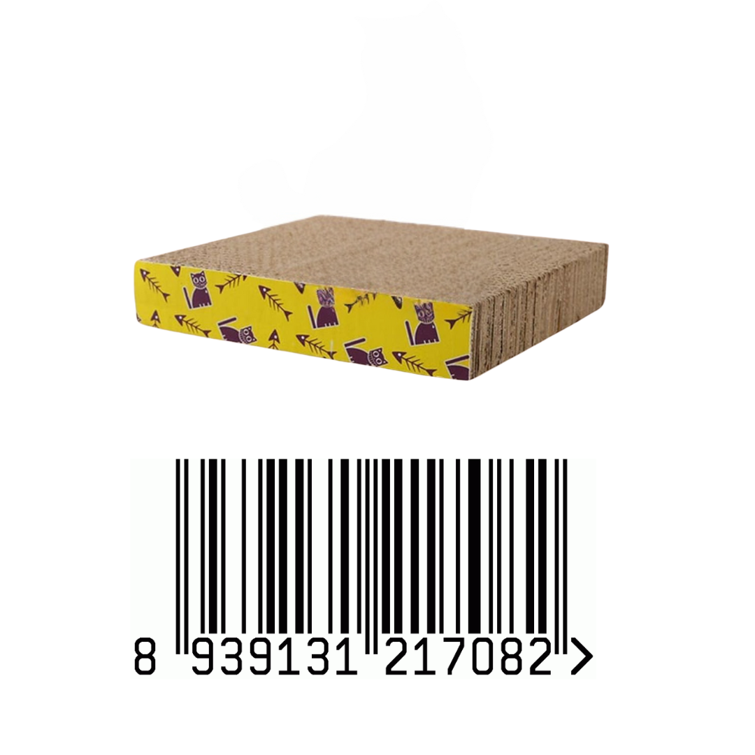 Square shape cat mat