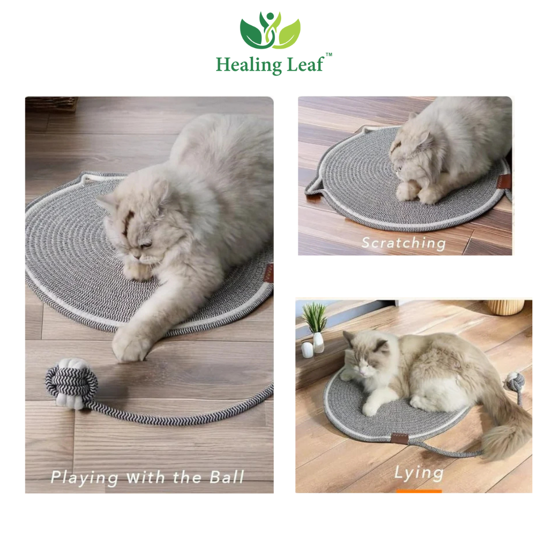 Eco-Friendly Jute Cat Scratching Mat