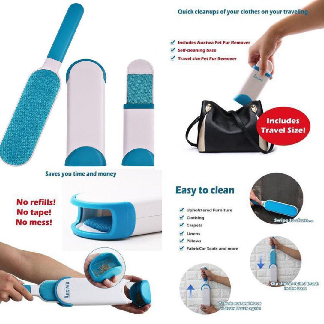 Pack of two (lint remover Brush + Slicker Brush)