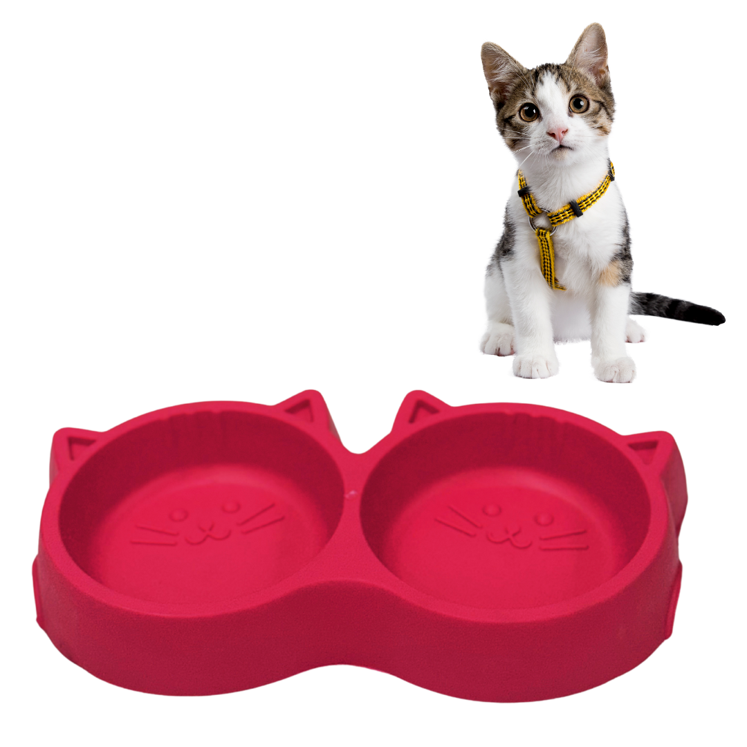 Combo of four ( slicker bush , wave scratching mat, Interactive ball and Cat dual bowl