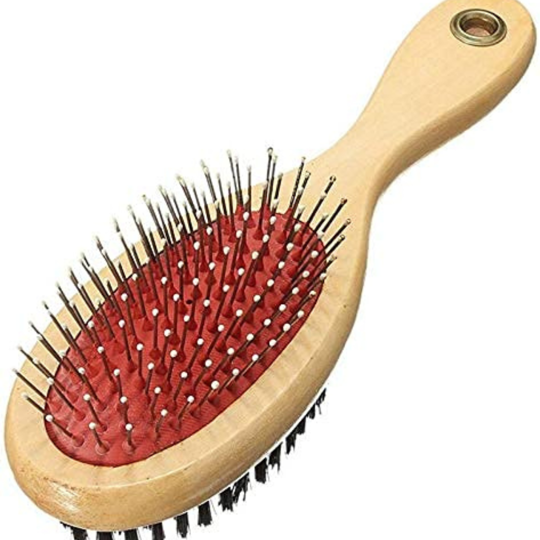 Combo of three (Hand Glove, Wooden brush & Shampoo Brush )