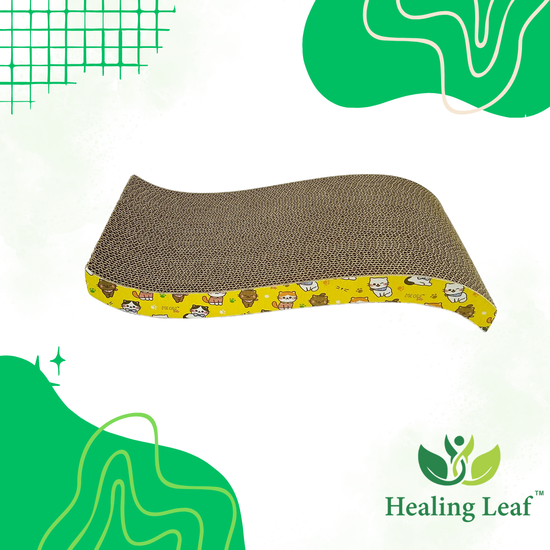 Cat scratching Mat Wave shaped