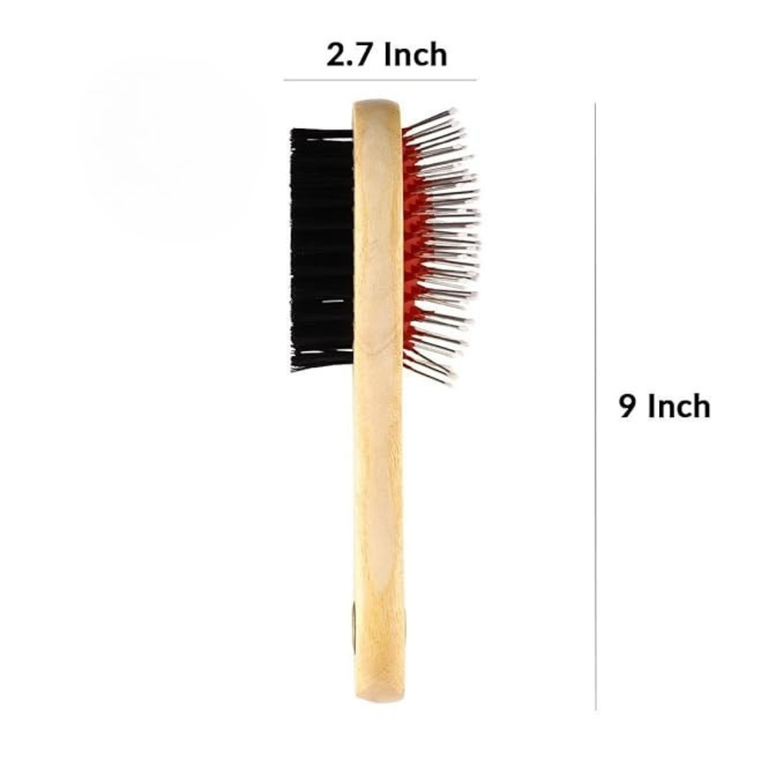 Combo of three (Hand Glove, Wooden brush & Shampoo Brush )