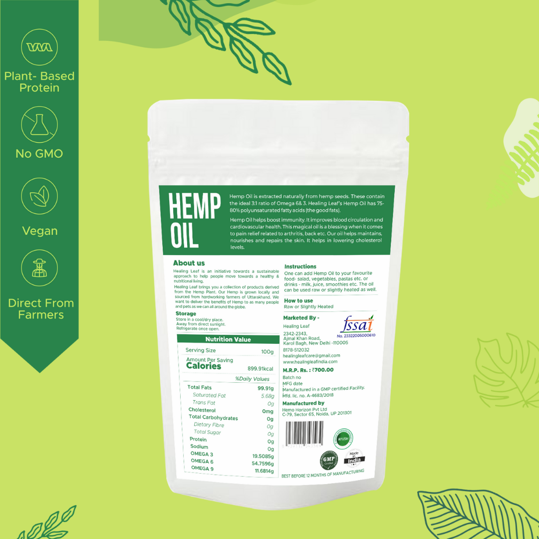 Hemp Oil ( Internal ) - 190 ML