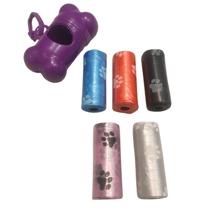 pooop bag with a dispenser