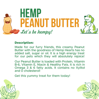 Hemp oil pets 30ml and Peanut Butter for dogs