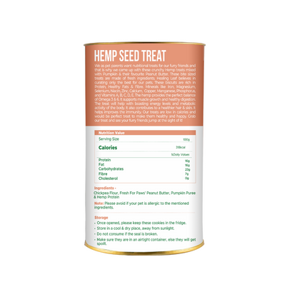Hemp Pumpkin Treat (100g) - Pet