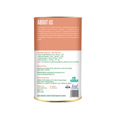 Hemp Pumpkin Treat (100g) - Pet