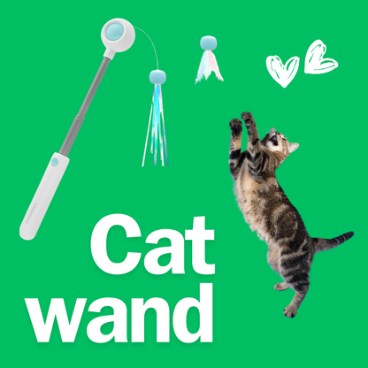 Healing Leaf cat teaser wand