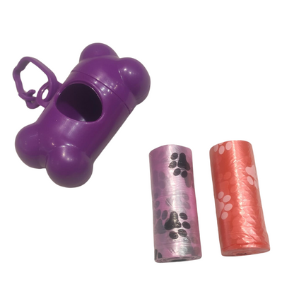 pooop bag with a dispenser